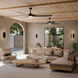 Mylo Weather Plus 80 inch Satin Natural Bronze Ceiling Fan